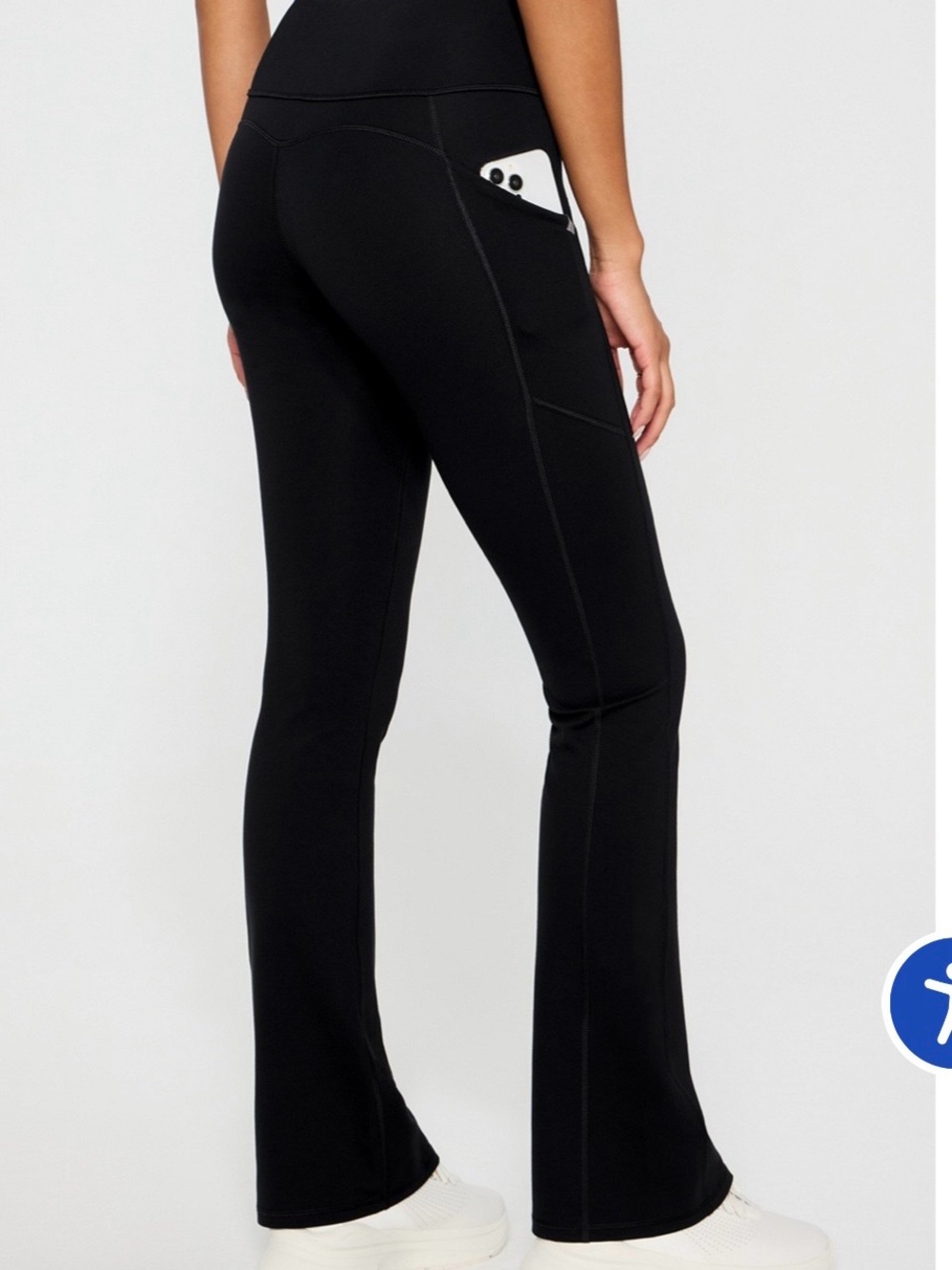 Fabletics Kick Flare Scrub pants - Picture 2 of 3